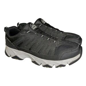 Skechers Crossbar Shoes Mens Size 14  Black Running Trail Sneakers 237345 Active
